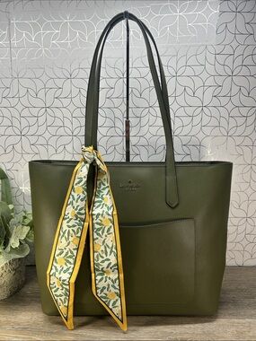 2811 Kate Spade New York Staci Large Tote in Enchanted Green 272582811